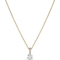 Collana Swarovski Donna Solitaire in Lega metallica Cristallo 5511557 - 5511557